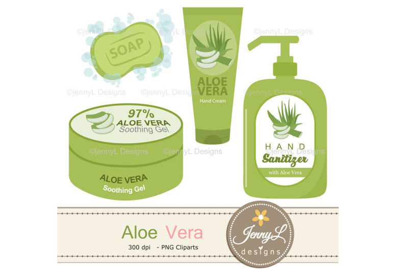 aloe-vera-digital-papers-and-clipart