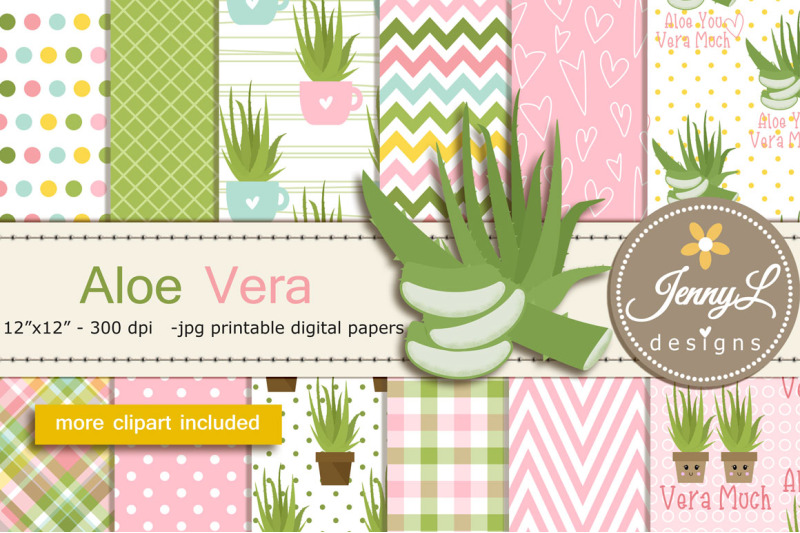 aloe-vera-digital-papers-and-clipart