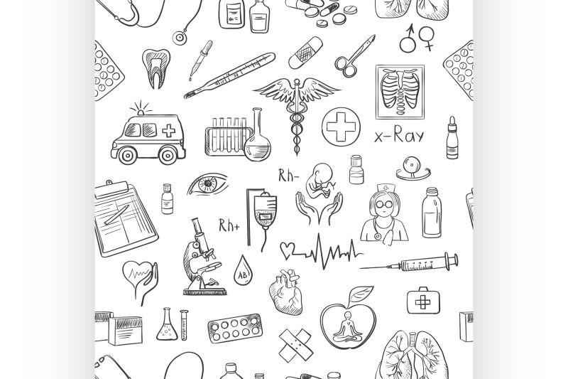 hand-draw-medicine-pattern