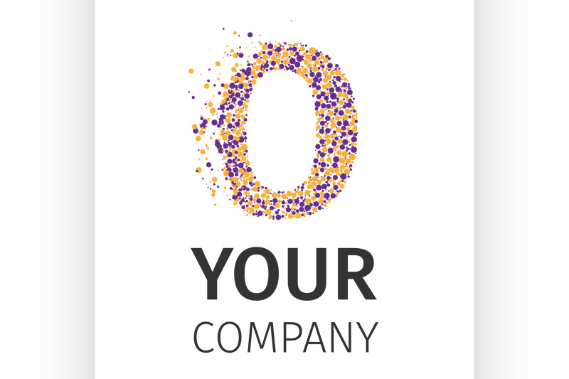 alphabet-particles-logotype-letter-o