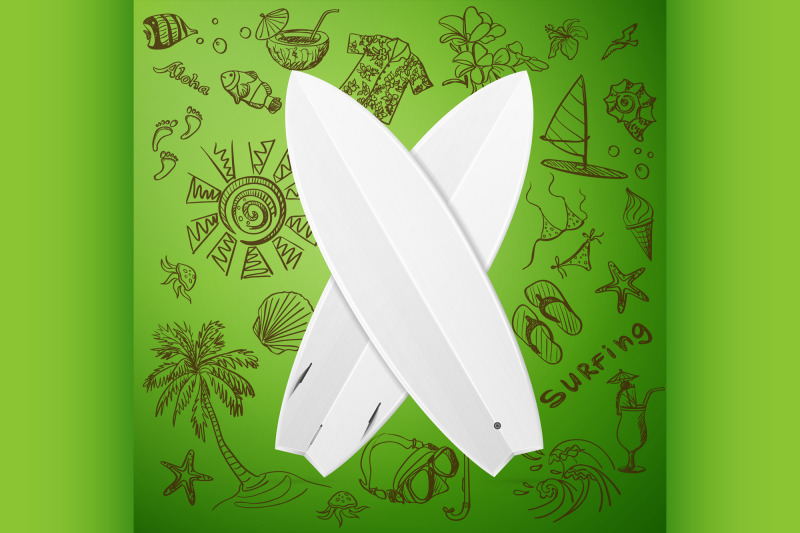 surfboard-and-hand-draw-surf-icon