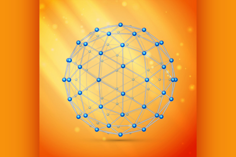 wireframe-polygonal-element-molecule