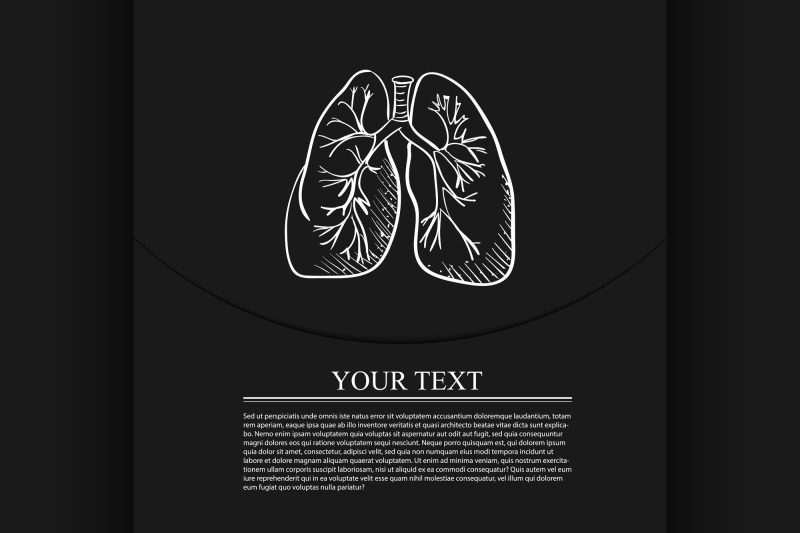lungs-doodle-drawing-medical-background