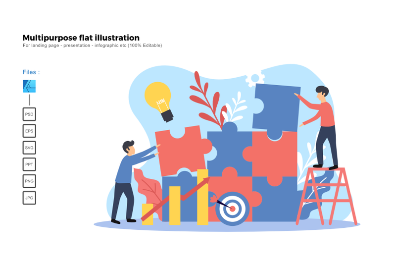 flat-illustration-business-solution