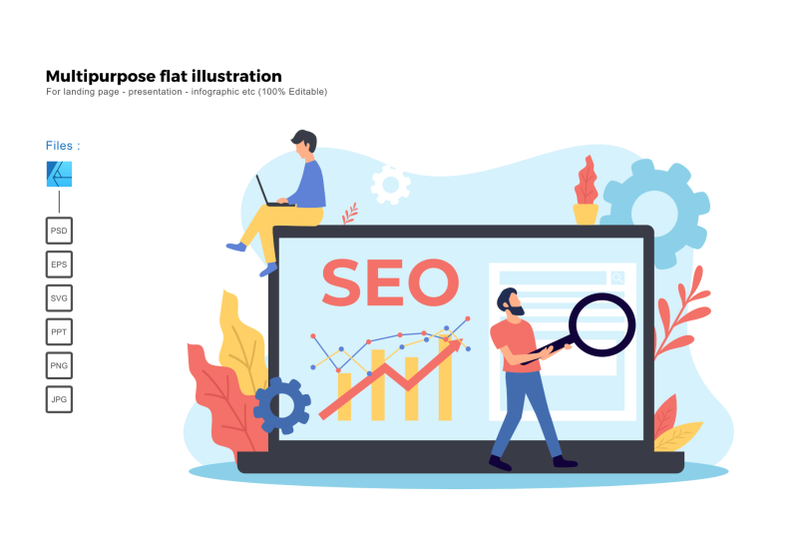 flat-illustration-seo-analytics