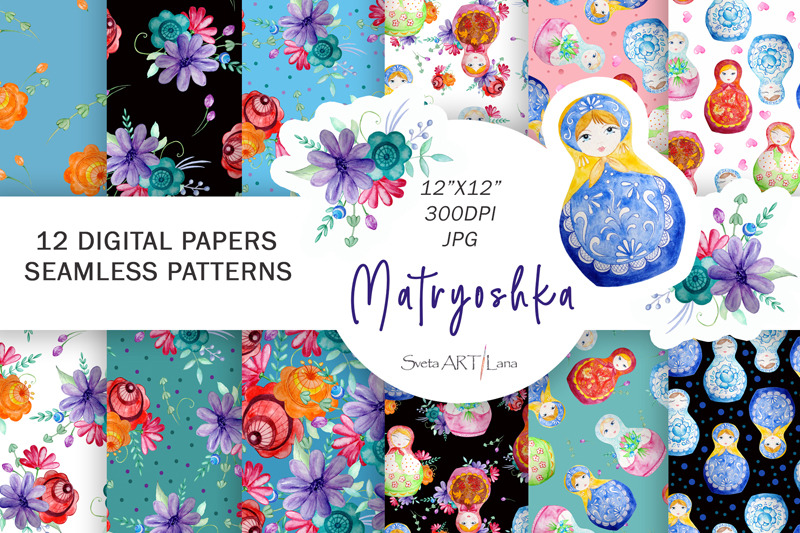 matryoshka-digital-paper-nesting-dolls-patterns