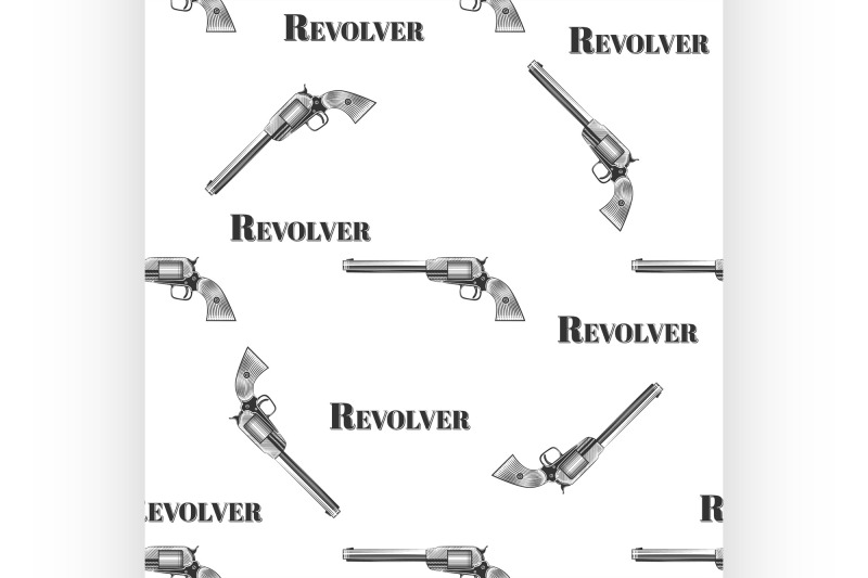 vector-seamless-retro-pattern-revolver