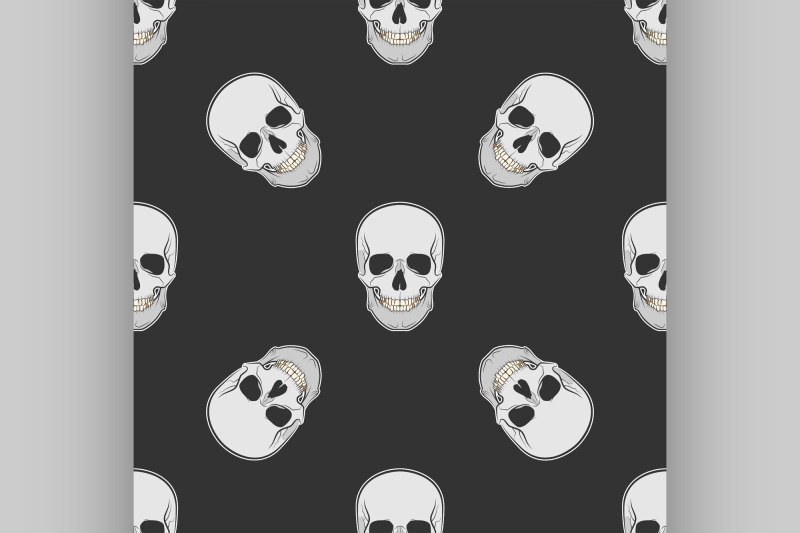 vector-seamless-retro-pattern-skull