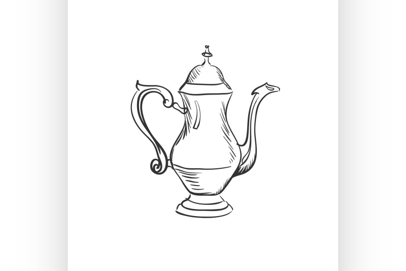 doodle-coffee-pot