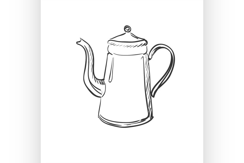 doodle-coffee-pot