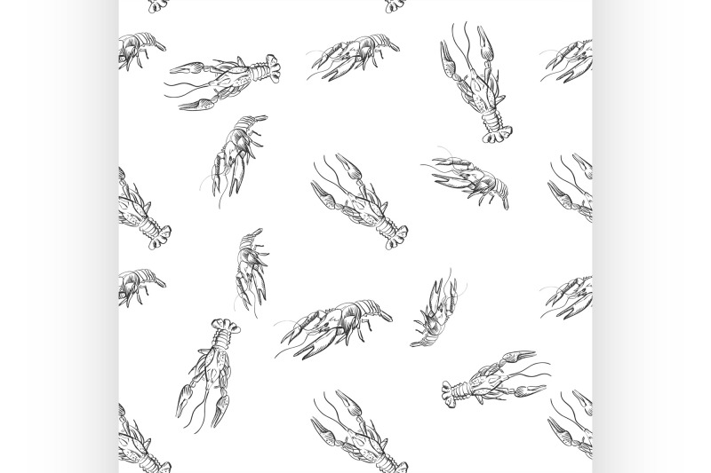 doodle-lobster-pattern