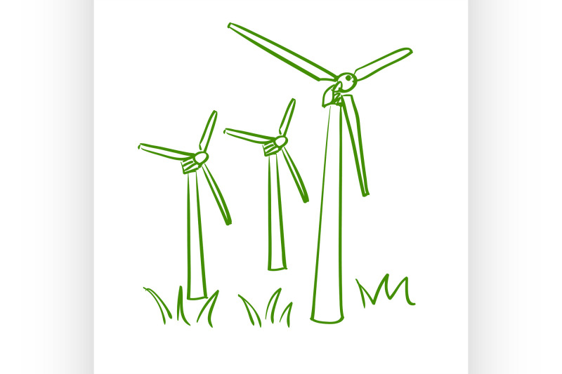 doodle-windmill