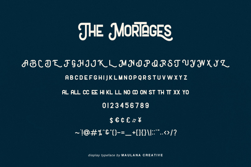 the-mortages-display-font