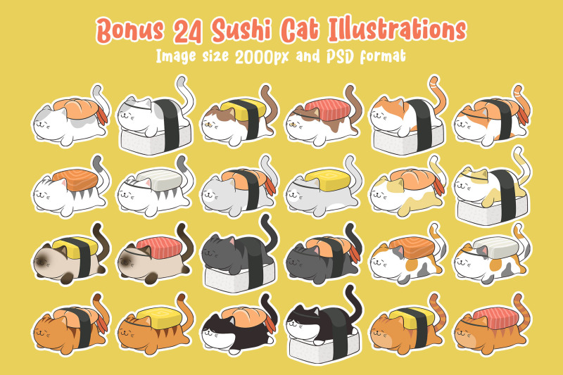 sushi-cat-bonus-illustration