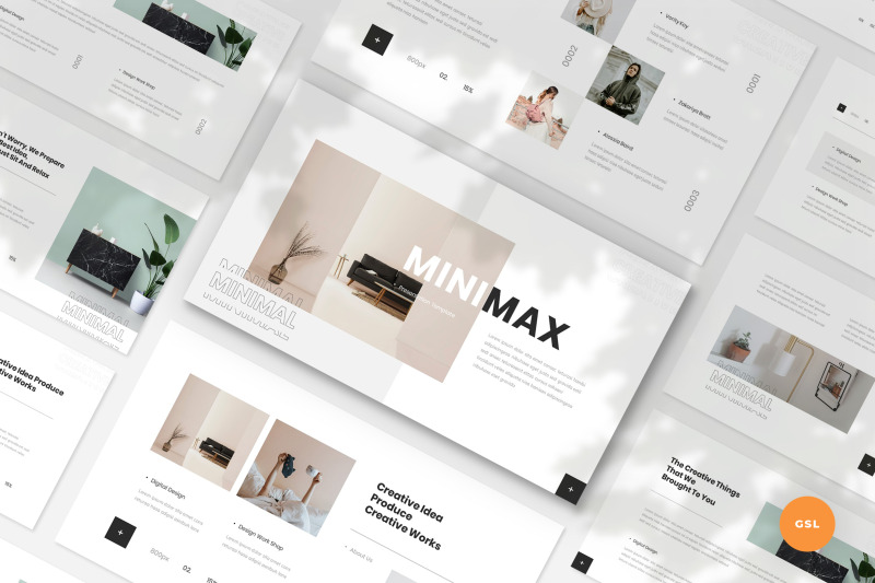 minimax-minimal-amp-creative-google-slides-template