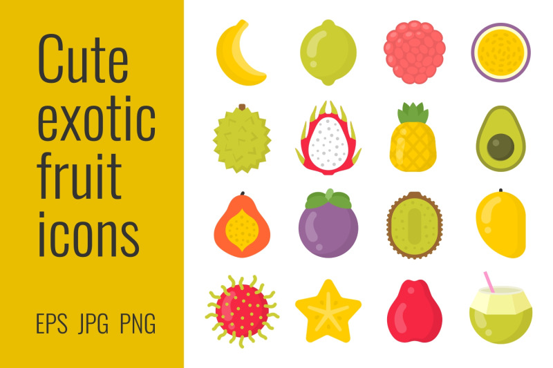 cute-exotic-fruit-icons
