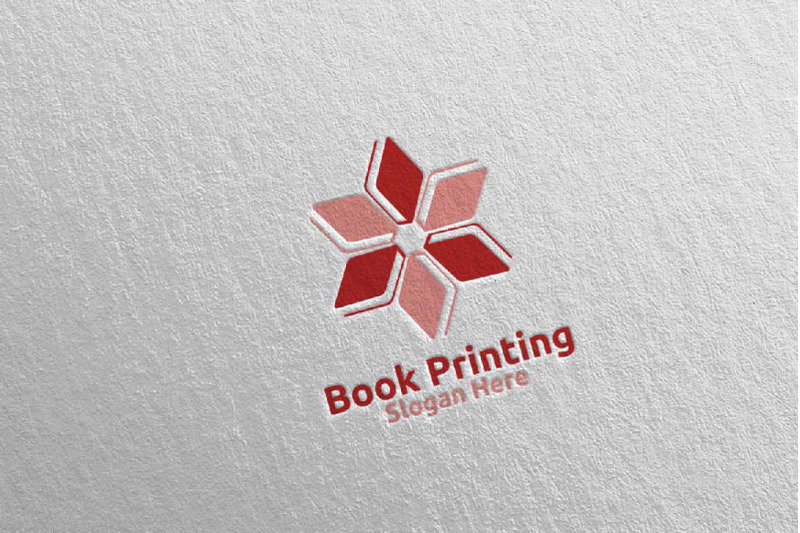 star-book-printing-company-logo-design-90