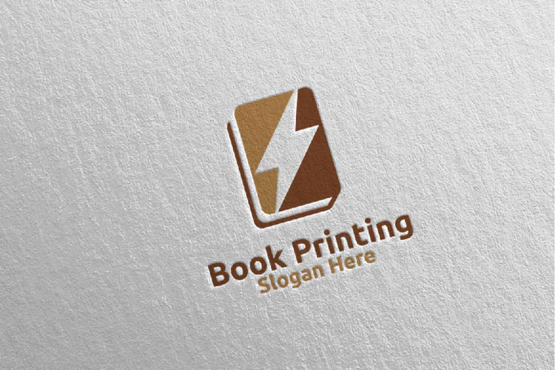 fast-book-printing-company-logo-design-95