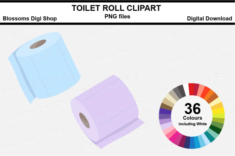 toilet-roll-sticker-clipart-36-files-multi-colours