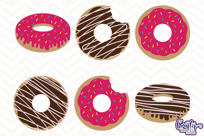 Download Donuts SVG File, Donut Sublimation By Crafty Mama Studios ...