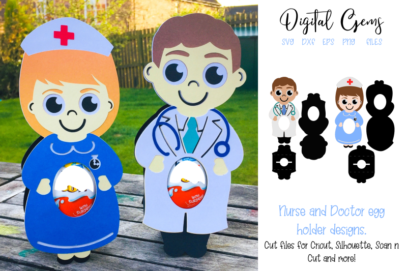 doctor-and-nurse-egg-holder-designs