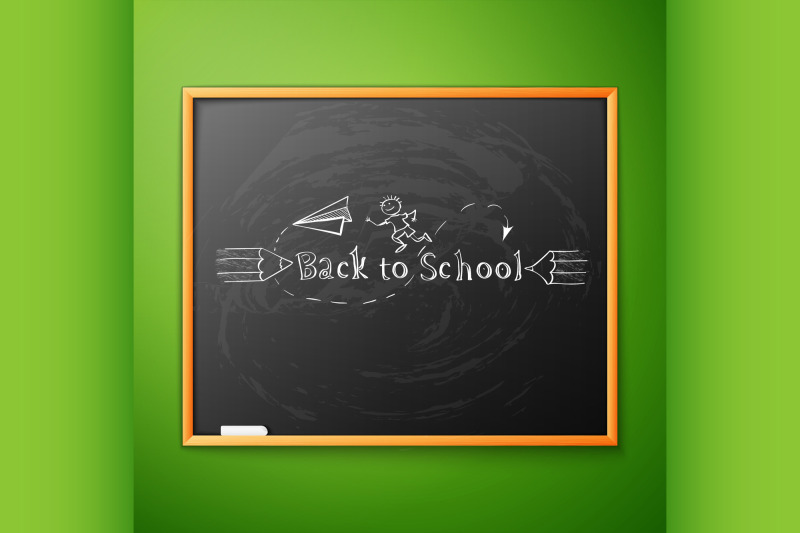 back-to-school-written-on-blackboard