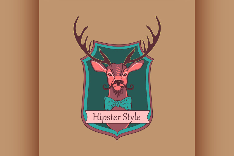 vector-hipster-style-logo