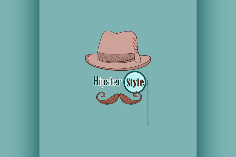 vector-hipster-style-logo