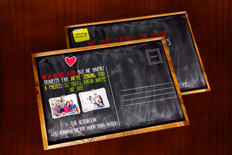 chalkboard-moving-announcements-card-template
