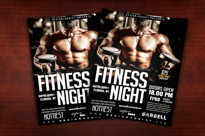 fitness-night-sports-flyer