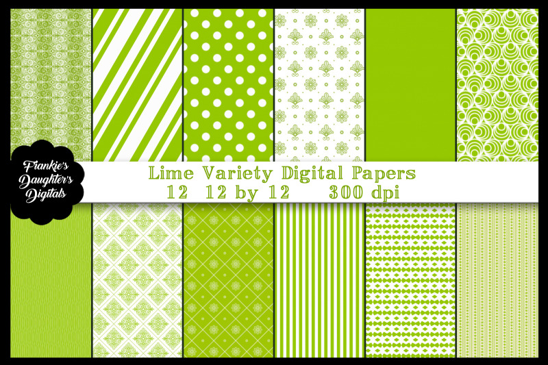 lime-green-variety-digital-papers