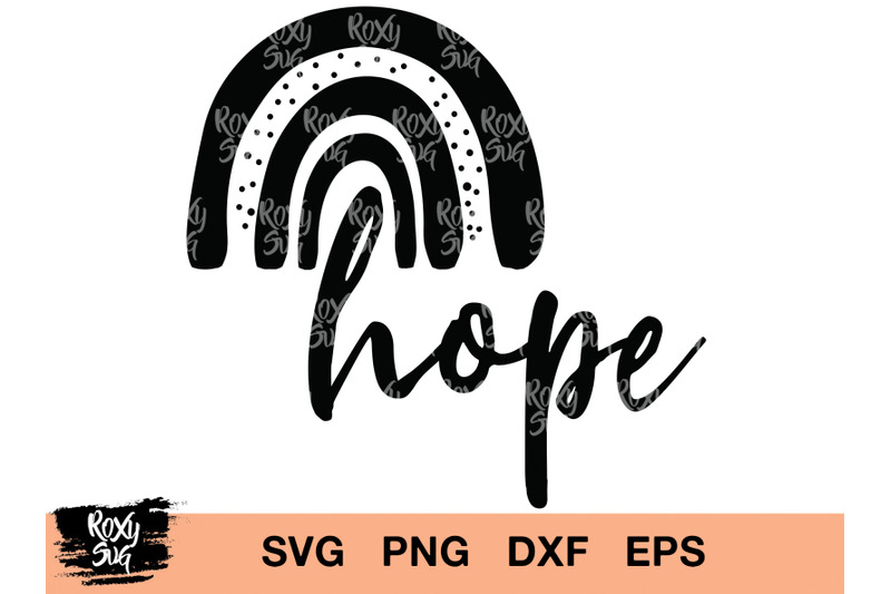 hope-rainbow-svg-file-hope-svg-hope-clipart-hope-hand-lettered-svg