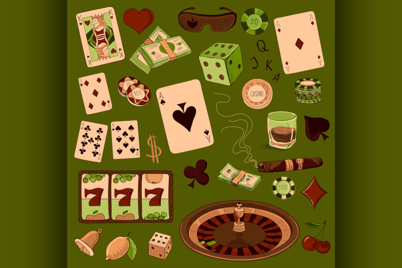 hand-drawn-casino-icons-set