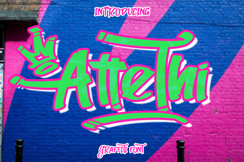 attethi-graffiti-font