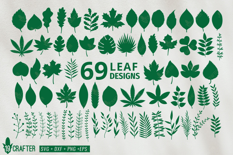 leaf-and-leaf-branch-svg-bundle