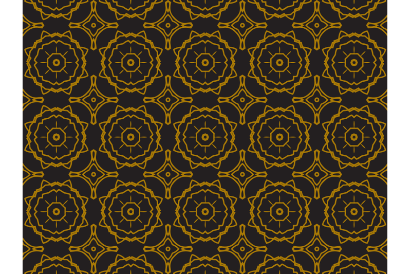 pattern-gold-cross-lines-ornaments
