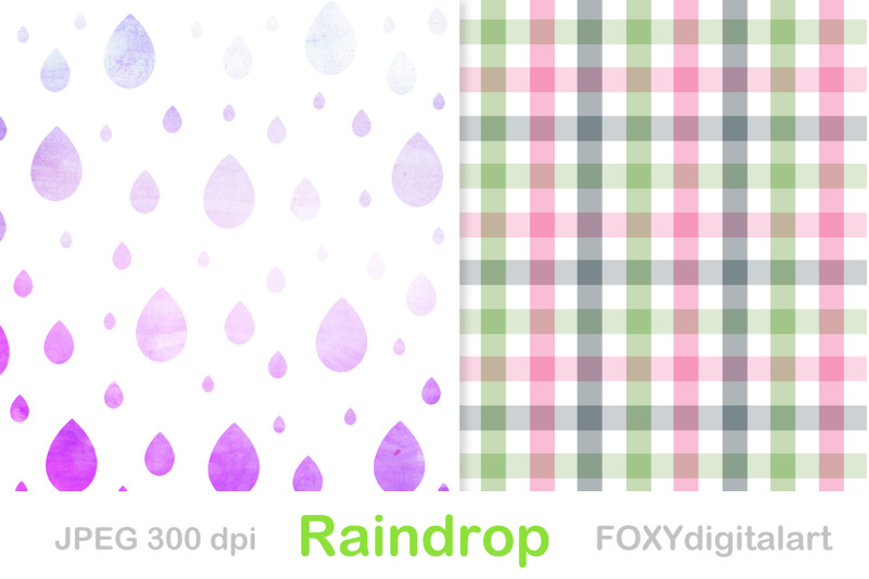 rain-shower-pattern-rain-drops-digital-paper-rainy-day