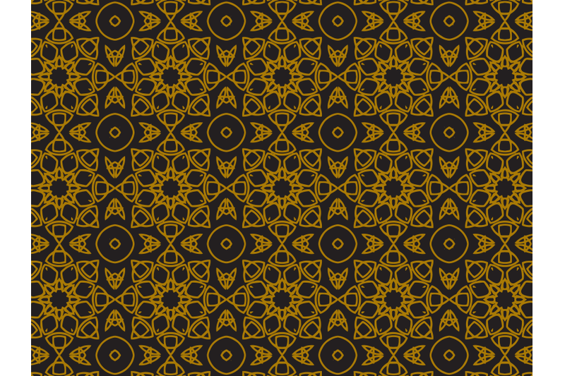 pattern-gold-square-motif-circle