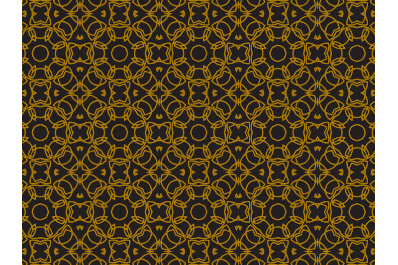 pattern-gold-circle-lines-ornaments