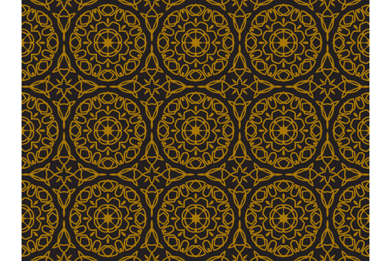 pattern-gold-ornamental-circle