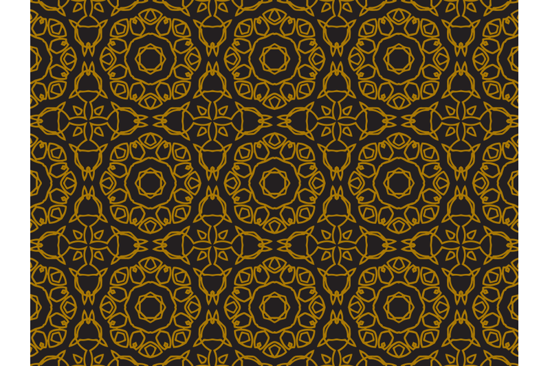 pattern-gold-ornamental-cross