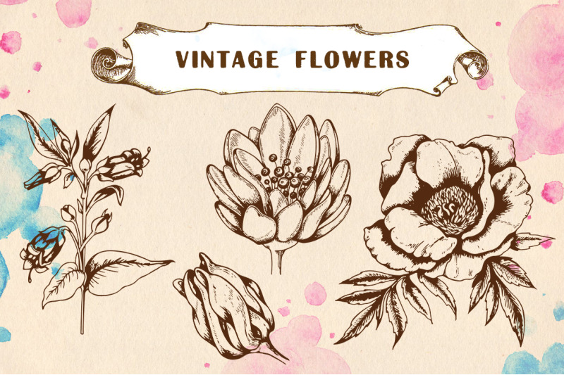 vintage-flowers
