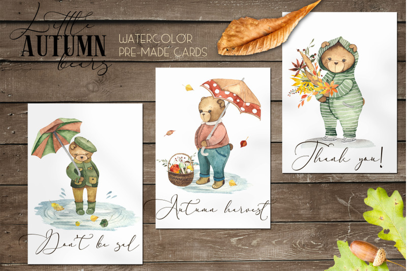 little-autumn-bears-watercolor-collection