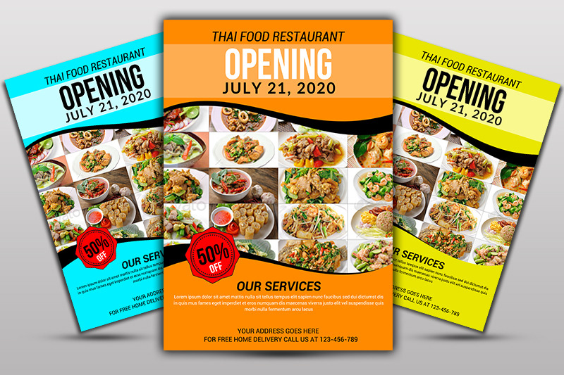 food-restaurant-flyer