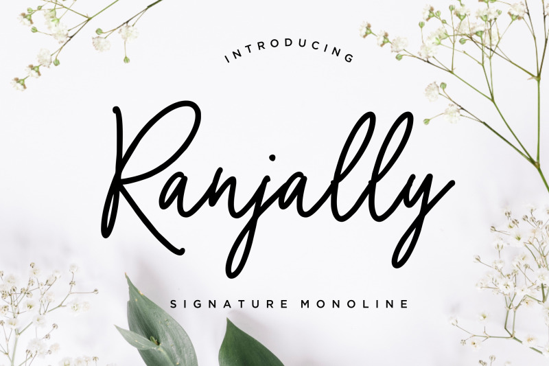 ranjally-monoline-signature