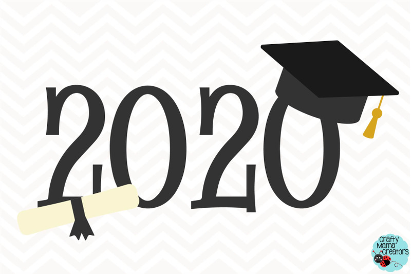 Download Graduation Cap Svg, 2020 Graduate Clipart By Crafty Mama Studios | TheHungryJPEG.com