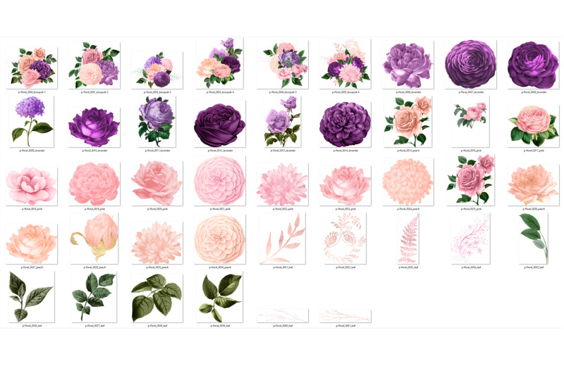 peach-pink-and-lavender-floral-clipart