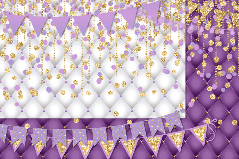 purple-and-gold-party-decorations-clipart