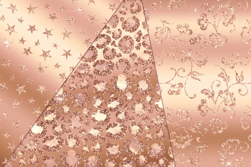 sparkling-rose-gold-digital-paper