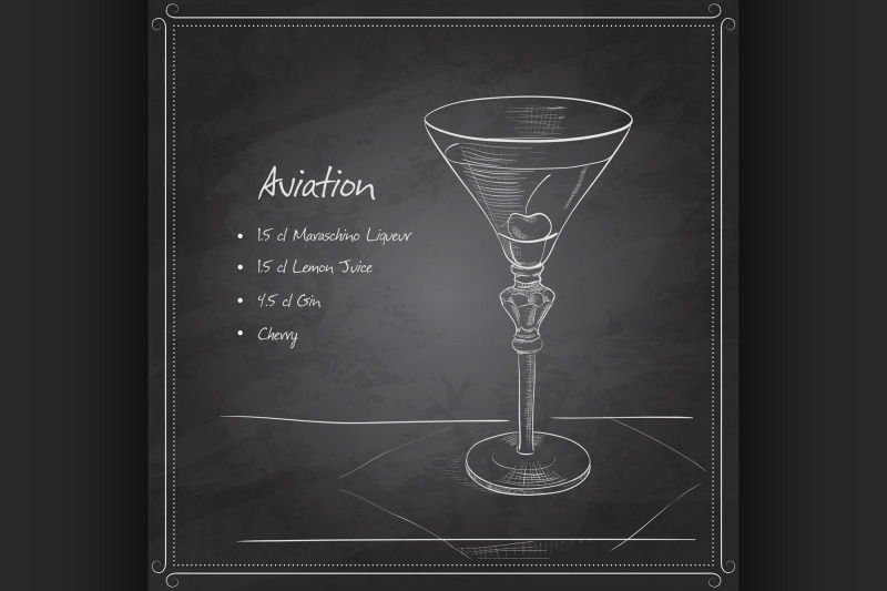 coctail-aviation-on-black-board